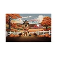 thumbnail image 1 of Thanksgiving German Shepherd Pilgrim Grateful, Thankful, Blessed Fall Welcome Doormat Alsatian Dog Lover Gifts Indoor Outdoor Welcome Mat - 00021, 1 of 5