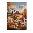 thumbnail image 1 of Thanksgiving German Shepherd Pilgrim Grateful, Thankful, Blessed Fall Welcome Vertical Matte Canvas Poster Alsatian Dog Lover Gifts Wall Art Home Decor - 00021, 1 of 5