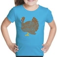 thumbnail image 1 of Thanksgiving - Girl's Word Art T-Shirt, 1 of 2