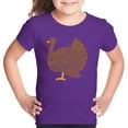 thumbnail image 1 of Thanksgiving - Girl's Word Art T-Shirt, 1 of 2