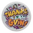 thumbnail image 1 of Thanksgiving Glow-in-the-Dark Fluorescent Drawer Pulls - Round 4-Pack - Suitable for Cabinets, Wardrobes, and Dressers - Decorative Door Knobs,and Cabinet Handles with Screws, 1 of 6