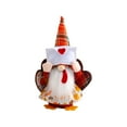 thumbnail image 1 of Thanksgiving Gnomes Dolls Cotton Decoration Graduation Teacher Appreciation Gift 2 Pieces - Highly Decorative Unique Design(D), 1 of 2