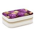 thumbnail image 1 of Thanksgiving Grapes Velvet Portable Jewelry Organizer Box with Removable Compartment - Gift and Jewelry Display, 1 of 7