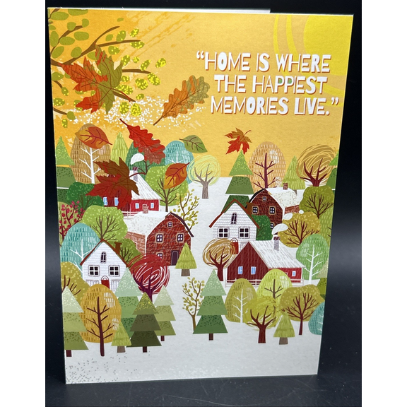 Thanksgiving Greeting Card W/Envelope