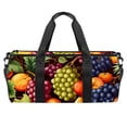 thumbnail image 1 of Thanksgiving Gym Bag with Shoe Bag, Luggage Bag, Large Capacity Swim Bag for Sports. Size 17.7 Inches with Interior Zipper Pocket., 1 of 6
