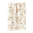 thumbnail image 1 of Thanksgiving Halloween Kitchen Towels Set, Soft Absorbent Waffle Weave Pumpkin Print Dish Hand Towels, Decorative Harvest Tea Towels for Kitchen Bathroom, Vintage Fall Farmhouse Home Decor Gift, 1 of 6