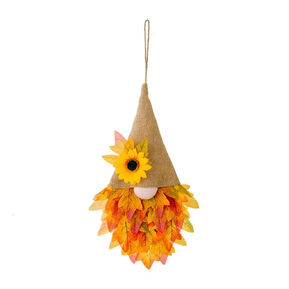 Fall Theme Hangable Flower Ornament Decoration Supplies for Dining Room Kitchen Decoration