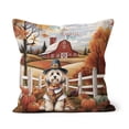 thumbnail image 1 of Thanksgiving Havanese Pilgrim Grateful, Thankful, Blessed Fall Welcome Pillow Cushion Double Sided Havanese Dog Lover Gifts Idea Throw Pillow - 00021, 1 of 4