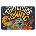 thumbnail image 1 of Thanksgiving Kitchen Rugs Indoor Rug Door Mats - Polyester, Non-Slip, Machine Washable, 1 of 6