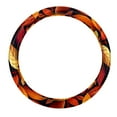 thumbnail image 1 of Thanksgiving Leaves 14.5 Inch Printing PVC Leather Auto Accessories Car Wheel Cover, 1 of 6