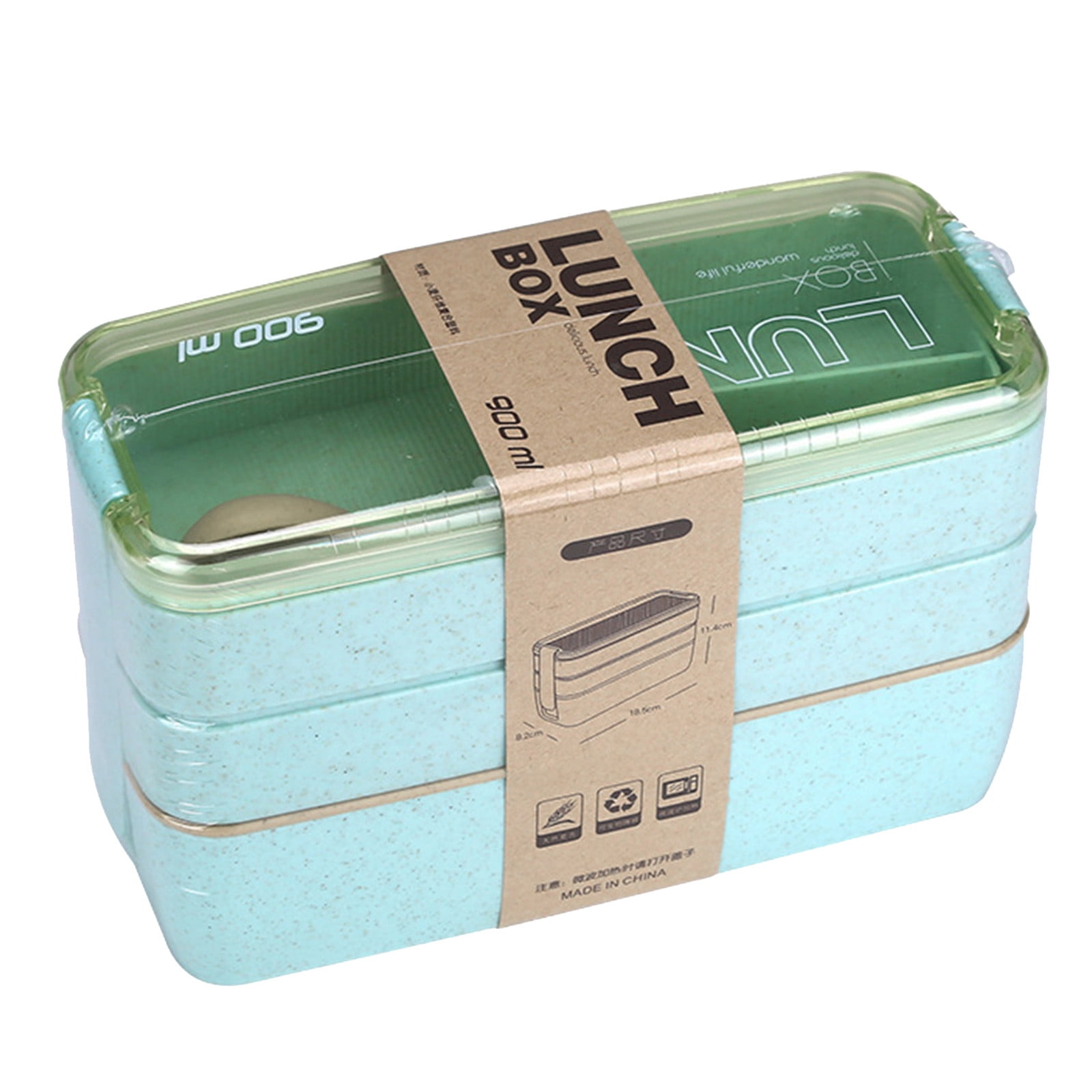Thanksgiving Leftover Containers Wheat Straw Lunch Box Frame Microwave ...