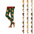 thumbnail image 1 of Thanksgiving Leggings for Women Elastic High Waist Tummy Control Festive Print Tights Pants Workout Yoga Pants, 1 of 5
