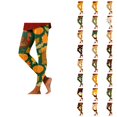 thumbnail image 1 of Thanksgiving Leggings for Women Elastic High Waist Tummy Control Festive Print Tights Pants Workout Yoga Pants, 1 of 5