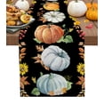 thumbnail image 1 of Thanksgiving Maple Leaf Dwarf Linen Table Runner Wedding Decoration Holiday Party Dining Table RunnerChristmas Decorations, 1 of 5