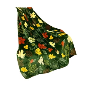 Thanksgiving Maple Leaf Print Pattern Blanket Soft And Comfortable Home Blanket Cover Blanket Men And Women Birthday Holiday Gift