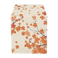 thumbnail image 1 of Thanksgiving Maple Leaf Table Runner Fall Theme Pastoral Style Linen Table Runner for Home Party kitchen Table Decoration, 1 of 6