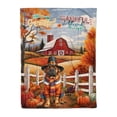 thumbnail image 1 of Thanksgiving Mastiff Pilgrim Grateful, Thankful, Blessed Fall Welcome Cozy Fleece Blanket Mastiffs Dog Lover Gifts Idea Warm Soft Throw Blanket - 00021, 1 of 5