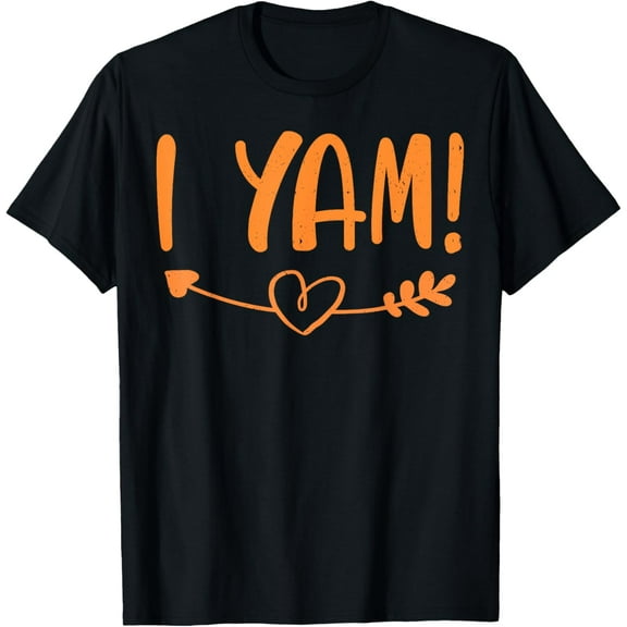 Thanksgiving Matching Couple She's My Sweet Potato I Yam Set T-Shirt