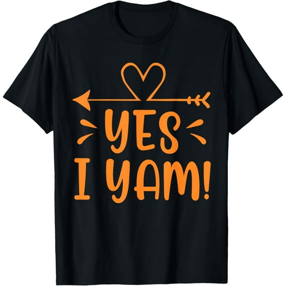 Thanksgiving Matching Couple She's My Sweet Potato I Yam Set T-Shirt