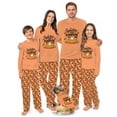 thumbnail image 1 of Thanksgiving Matching Pajamas With Pumpkin Pie For Men Women Kid Toddler Baby Dog, 2 Piece Set, Handy Pockets, 1 of 7