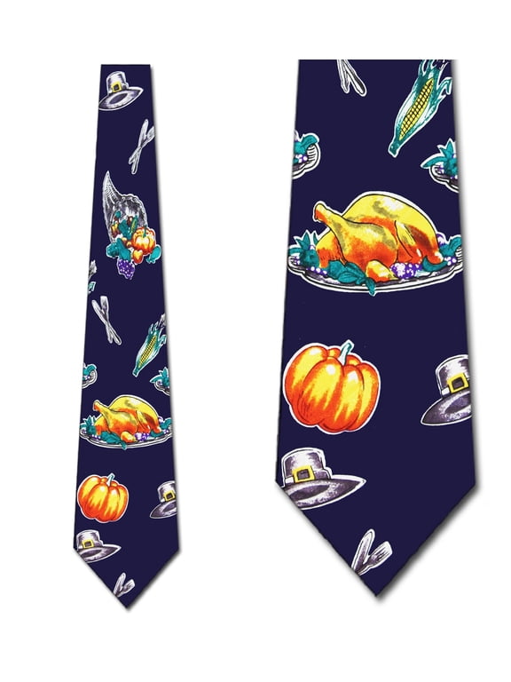 Thanksgiving Memories Necktie Mens Tie by Steven Harris