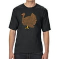thumbnail image 1 of Thanksgiving - Men's Tall and Long Word Art T-Shirt, 1 of 2