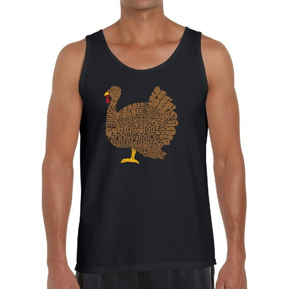 Thanksgiving - Men's Word Art Tank Top