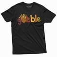 thumbnail image 1 of Thanksgiving Mens Womens Unisex T-Shirt Turkey Gobble Holiday Funny Tee Shirt (4X-Large Black), 1 of 5