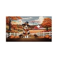thumbnail image 1 of Thanksgiving Miniature American Shepherd Pilgrim Grateful, Thankful, Blessed Fall Welcome Doormat MAS Dog Lover Gifts Indoor Outdoor Welcome Mat - 00021, 1 of 5