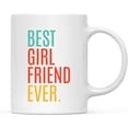 thumbnail image 1 of Coffee Ceramics Mug, 11oz Coffee Mug Best Girl Friend Ever Family Friends Coffee Tea Cup Mug Gift for Birthday Valentine's Day, 1 of 3