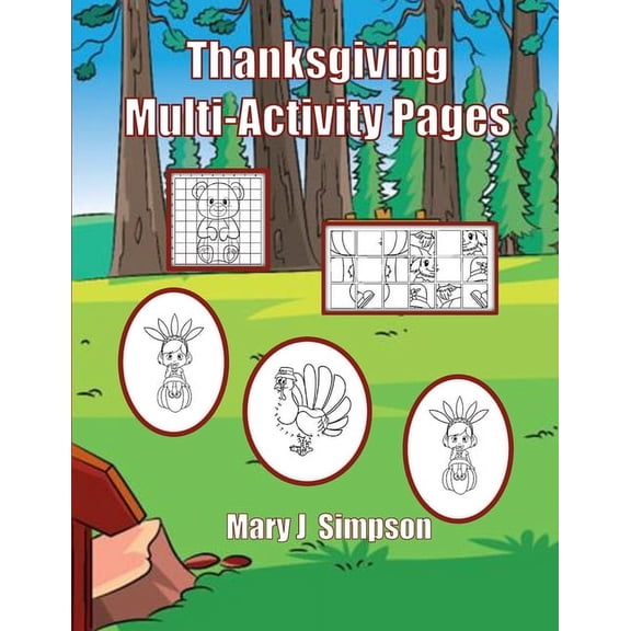Thanksgiving Multi-Activity Pages: Imaginative activities that use 5 different skills, (Paperback)
