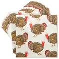 thumbnail image 1 of Thanksgiving Napkins -100 Paper Disposable Dinner Cocktail Luncheon Party Napkin, 1 of 6