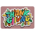 thumbnail image 1 of Thanksgiving Non-Slip Polyester Chair Mats Floor Mat Kitchen Mat Machine Washable, 1 of 6