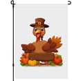 thumbnail image 1 of Thanksgiving Outdoor Garden Flags - Turkey Cute Durable Porch Flags - Double Side Happy Thanskgiving Thanksgiving Day Garden Flag - Deco for Patio Home Front Door Porch Balcony, 1 of 6