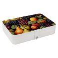 thumbnail image 1 of Thanksgiving PU Leather Necklace Organizer Decorative Box with Removable Compartment Portable Necklace Holder, 1 of 6
