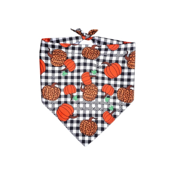 Thanksgiving Pet Bandana for Dogs and Cats Adjustable Holiday Scarf Soft Printtriangle Kerchief Bib Scarf Pet Party Costume Photo Props Accessories,1pack
