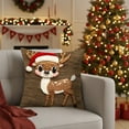 thumbnail image 1 of Thanksgiving Pillow Covers 1-Pack, Fall Pumpkin Decorative Pillow Cases with Hidden Zipper, Soft Cotton Covers for Sofa Couch Living Room Holiday Decor(Red-H-1pc), 1 of 4
