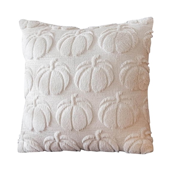 Thanksgiving Pillow Covers 20x20 Halloween Fall Decor Pumpkin Accent Cushion Cases Rustic Embroidered Throw Pillows for Porch Chair Living Room Cozy Seasonal Home Decor