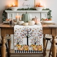 thumbnail image 1 of Thanksgiving Plaid Table Runner, Autumn Thanksgiving Kitchen Dining Table Decoration for Home Party Decor 13x108 Inches, 1 of 9