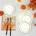 thumbnail image 1 of Thanksgiving Plates Fall Plates 16 Pack 7 Inch Paper Disposable Dessert Plates Sunflower Maple Leaf Pumpkin Print Tableware Autumn Decoration for Birthday Picnic Weeding, 1 of 6