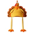 thumbnail image 1 of Thanksgiving Plush Turkey Hats Turkey Cap for Men Women Thanksgivings Night Event Dress-up Cosplay Costume Accessories, 1 of 5
