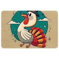 thumbnail image 1 of Thanksgiving Polyester Indoor Mat Non-Slip Area Rug Chair Rugs Machine Washable, 1 of 6