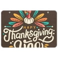 thumbnail image 1 of Thanksgiving Polyester Non-Slip Office Chair Mat Bath Rugs Floor Rugs Machine Washable, 1 of 6