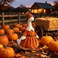 thumbnail image 1 of Thanksgiving Porch Goose Outfit,Fall Porch Goose Outfit With Apron Bonnet Set Festive Goose Decor For Lawn Outdoor Autumn Decoration, 1 of 3