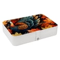 thumbnail image 1 of Thanksgiving Portable PU Leather Necklace Organizer with Removable Compartment & Decorative Box - Jewelry Boxes Included, 1 of 6