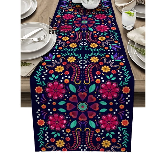 Thanksgiving Pumpkin Fall Table Runner Autumn Thanksgiving Kitchen Dining Table ration for Home Party Indoor Outdoor r
