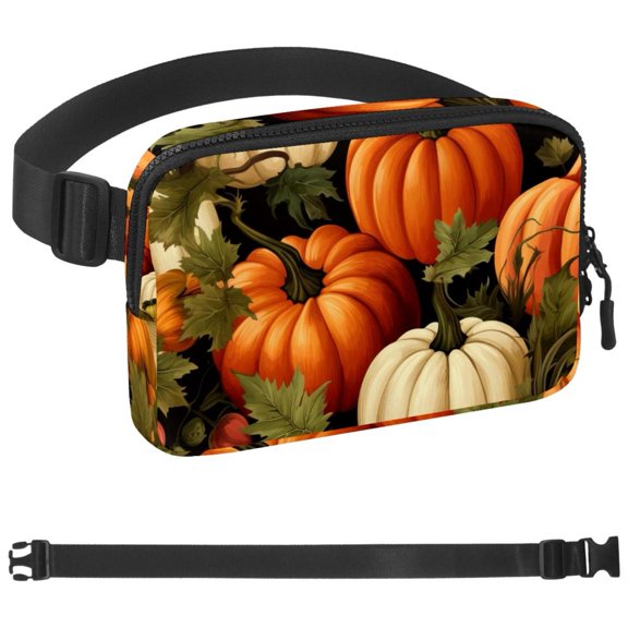 Thanksgiving Pumpkin Fanny Pack, Gifts for Enjoy Sports Festival Workout Traveling Running Casual Waist Pack