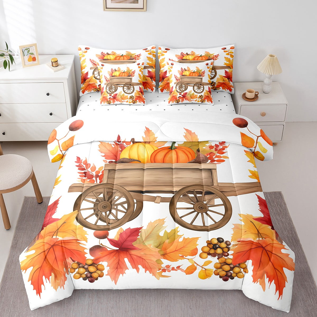Fall comforter sets discount