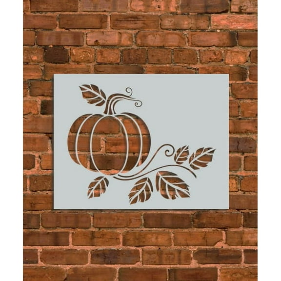 Thanksgiving Pumpkin Season Stencil
