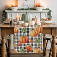 thumbnail image 1 of Thanksgiving Pumpkin Table Runner, Autumn Thanksgiving Kitchen Dining Table Decoration for Home Party Decor 13x108 Inches, 1 of 9